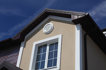 Image showing roof of modern house