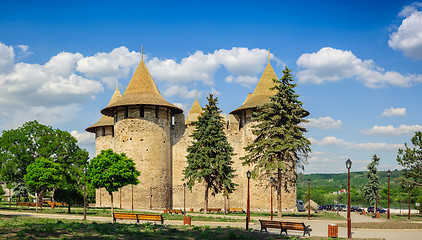 Image showing Medieval fortress in Soroca, Republic of Moldova