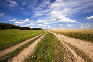 Image showing two rural roads  