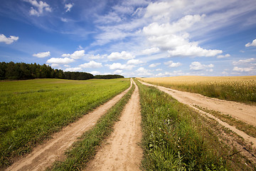 Image showing two rural roads  