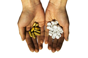 Image showing   pills, close-up