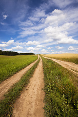 Image showing two rural roads  