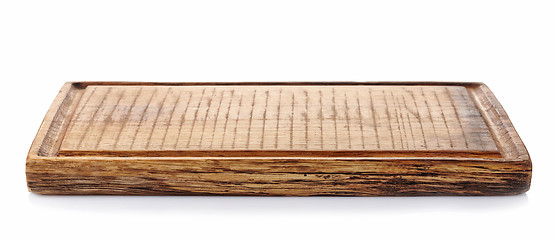 Image showing wooden cutting board