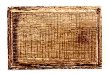 Image showing wooden cutting board