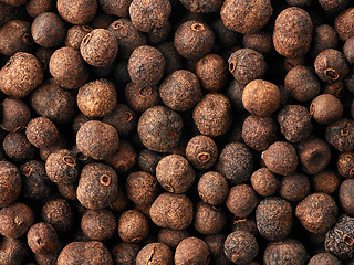 Image showing aromatic pepper corns background