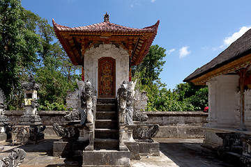 Image showing Hindu temple at Pura Sahab, Nusa Penida, Bali, Indonesia