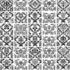 Image showing Damask Seamless Pattern