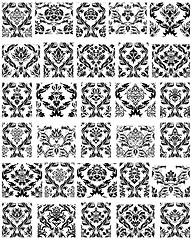 Image showing Damask Seamless Pattern