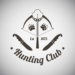 Image showing Hunting Emblem