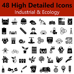 Image showing Industrial and Ecology Smooth Icons