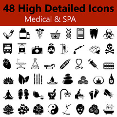 Image showing Medical and SPA Smooth Icons