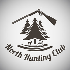 Image showing Hunting Emblem