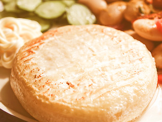 Image showing Retro looking Cheese picture