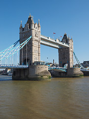 Image showing Tower Bridge in London