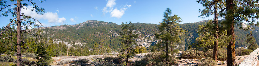 Image showing Panorama in Yosemite 