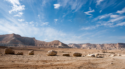 Image showing Travel in Negev desert, Israel