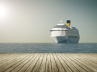 Image showing cruise ship