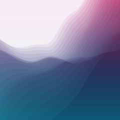 Image showing Abstract Background With Curves Lines. 