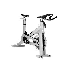 Image showing Stationary bike at the gym