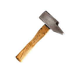 Image showing wood hammer isolated