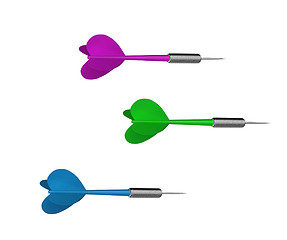 Image showing Darts