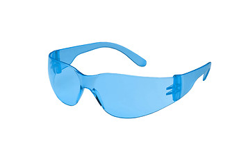 Image showing Photo of blue glasses