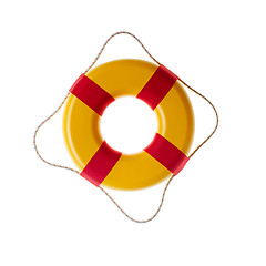 Image showing lifebuoy isolated