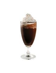 Image showing iced blended frappucino