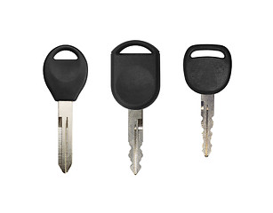 Image showing keys on a white background