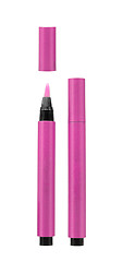 Image showing pink Cosmetic pencils