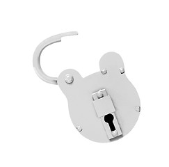 Image showing old lock in unlocked state