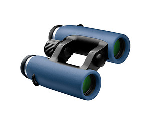Image showing binoculars on white background