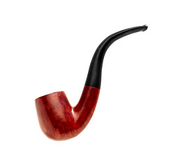 Image showing brown tobacco pipe