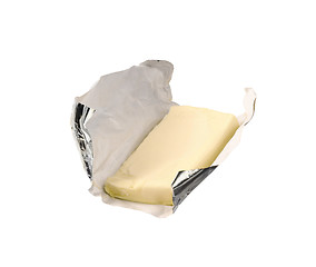 Image showing Open Block of Butter