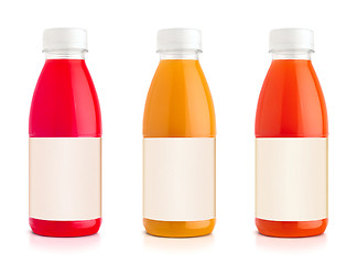 Image showing juice bottles.