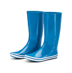 Image showing rubber boots isolated