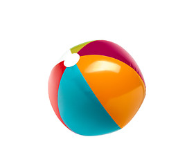 Image showing Beach ball isolated