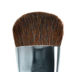 Image showing brush to makeup isolated 