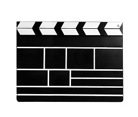 Image showing movie clapboard