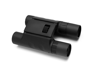 Image showing Black binoculars 