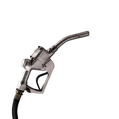 Image showing metalic refueling hose