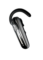 Image showing bluetooth headset isolated
