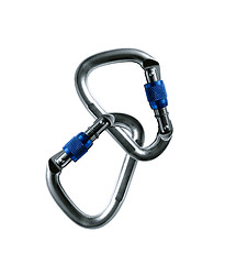 Image showing Climber carabiner