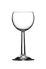 Image showing Empty wine glass