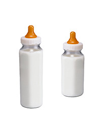 Image showing baby bottles