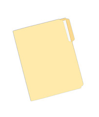 Image showing Yellow Folder