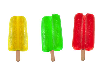 Image showing different ice cream isolated