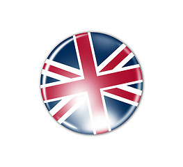 Image showing flag badge - Great Britain