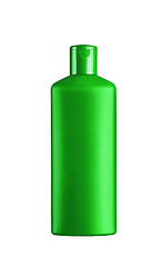 Image showing Shampoo bottle isolated