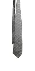 Image showing gray tie isolated